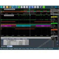 запуск и декодирование I2S/LJ/RJ/TDM R&S RTE-K5
