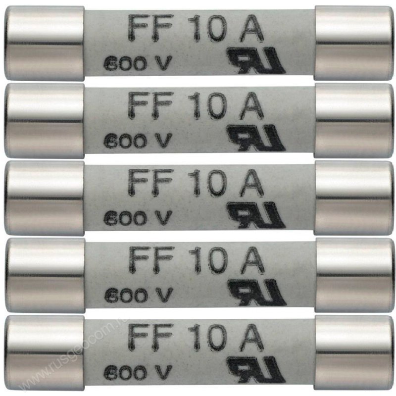 Комплект плавких предохранителей 10A/600V Testo 0590 0005