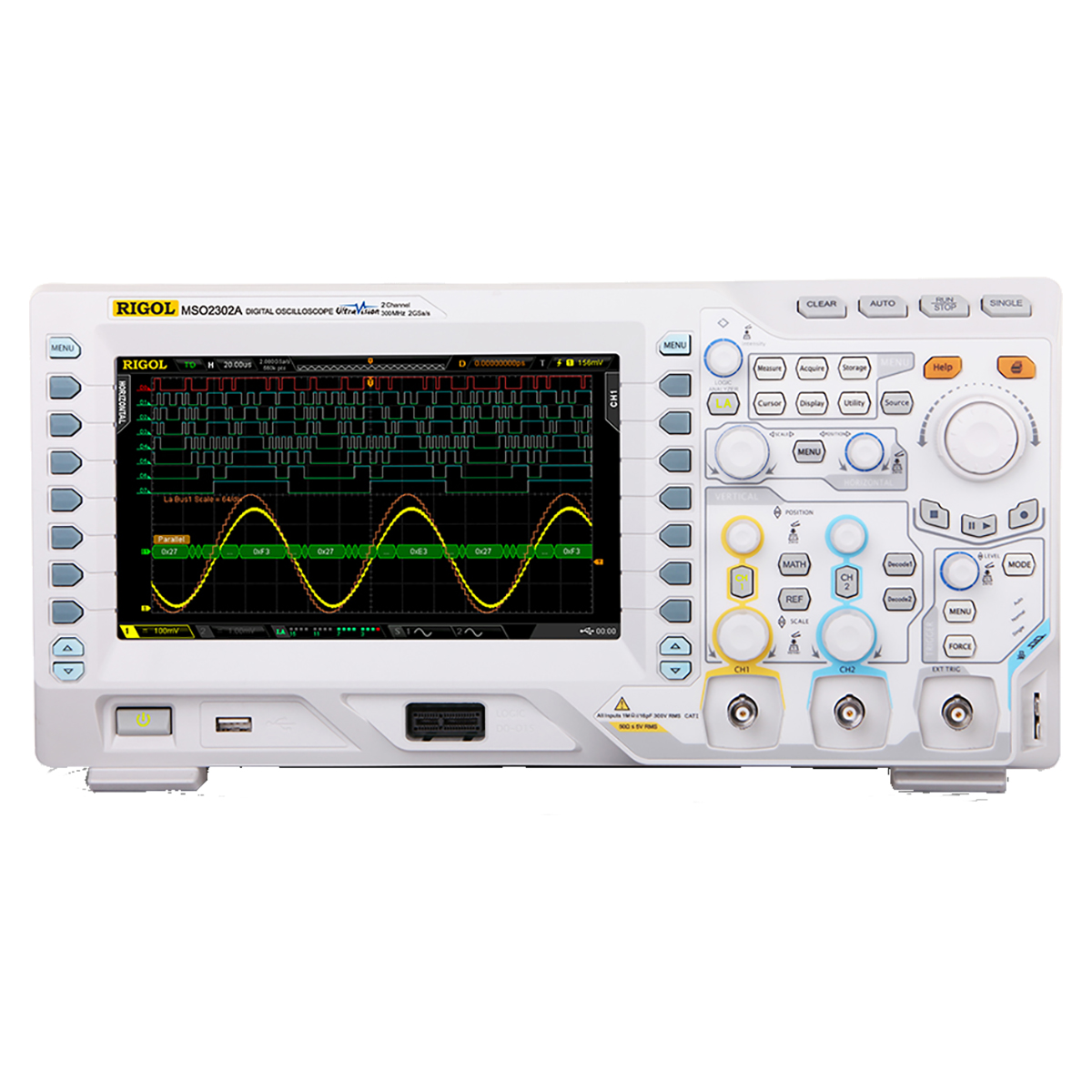 RIGOL MSO2302A-S - цифровой осциллограф смешанных сигналов