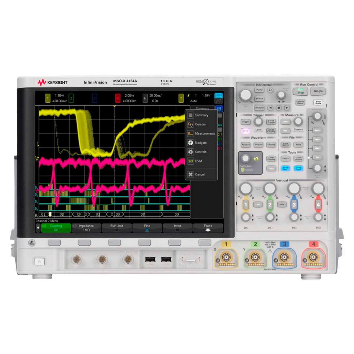 Keysight MSOX4154A - осциллограф