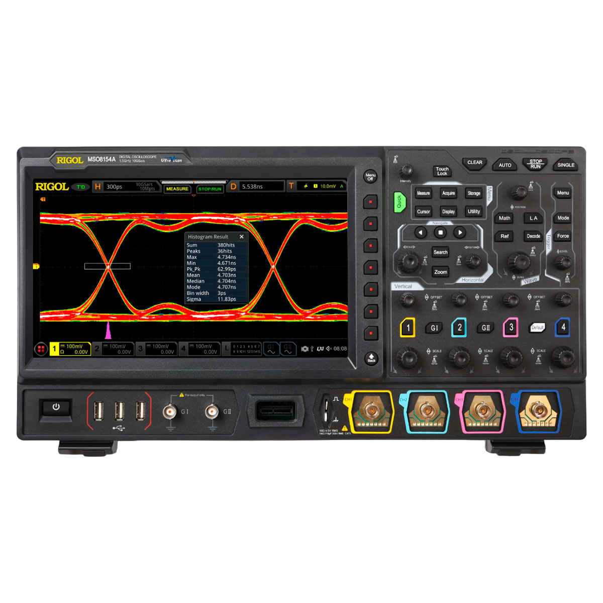Цифровой осциллограф смешанных сигналов RIGOL MSO8154A