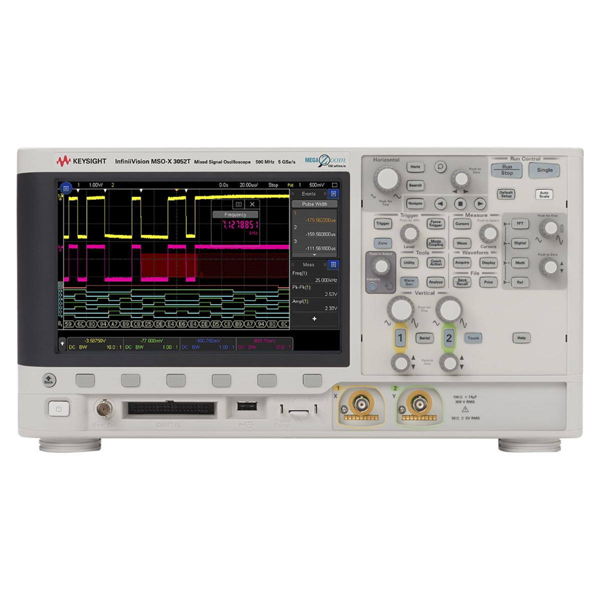 Keysight MSOX3052T - осциллограф