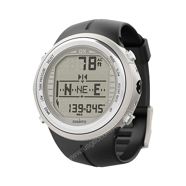 Компьютер для дайвинга SUUNTO DX Silver Elastomer