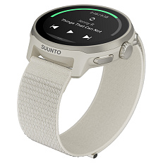 SUUNTO RUN Frost Gray - смарт часы с текстильным ремешком