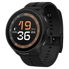 SUUNTO RUN All Black - смарт часы с силиконовым ремешком