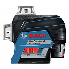 Лазерный уровень Bosch  GLL 3-80 CG + BM 1 (12 V) + L-Boxx  _2