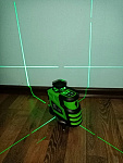 RGK PR-3G + штатив - лазерный нивелир 3d с зеленым лучом