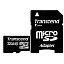 Карта памяти 32 Гб micro SD Transcend HC с адаптером