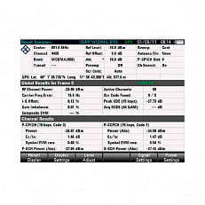 Опция расширенного анализа сигналов базовых станций 3GPP WCDMA Rohde   Schwarz FSH-K44E
