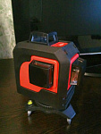 RGK PR-3M + штатив - лазерный нивелир 3d с красным лучом