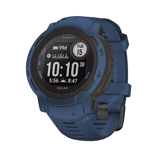 Часы Garmin Instinct 2 Solar синий